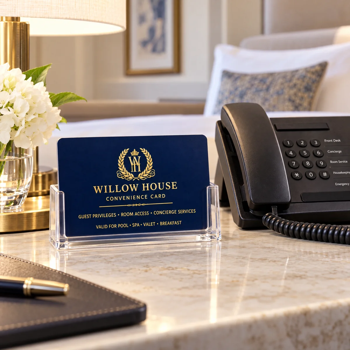 Convenience Cards (Styrene) in use
