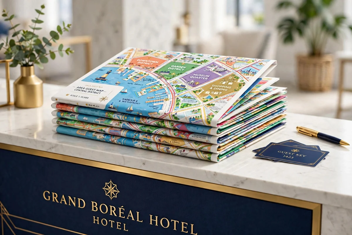 Guest Area Maps in use