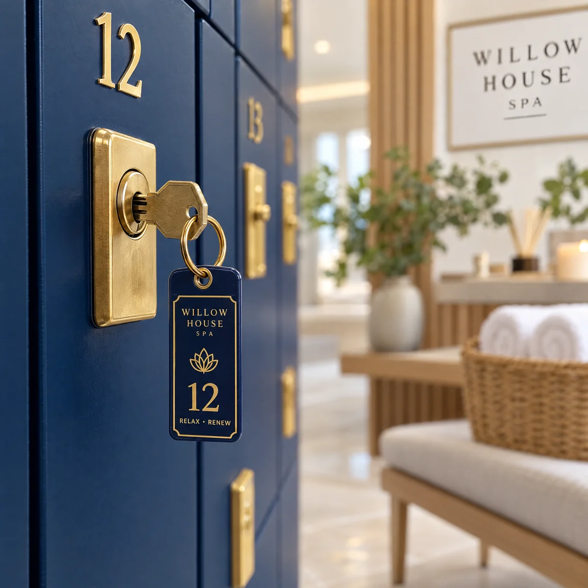 Locker Tags in use