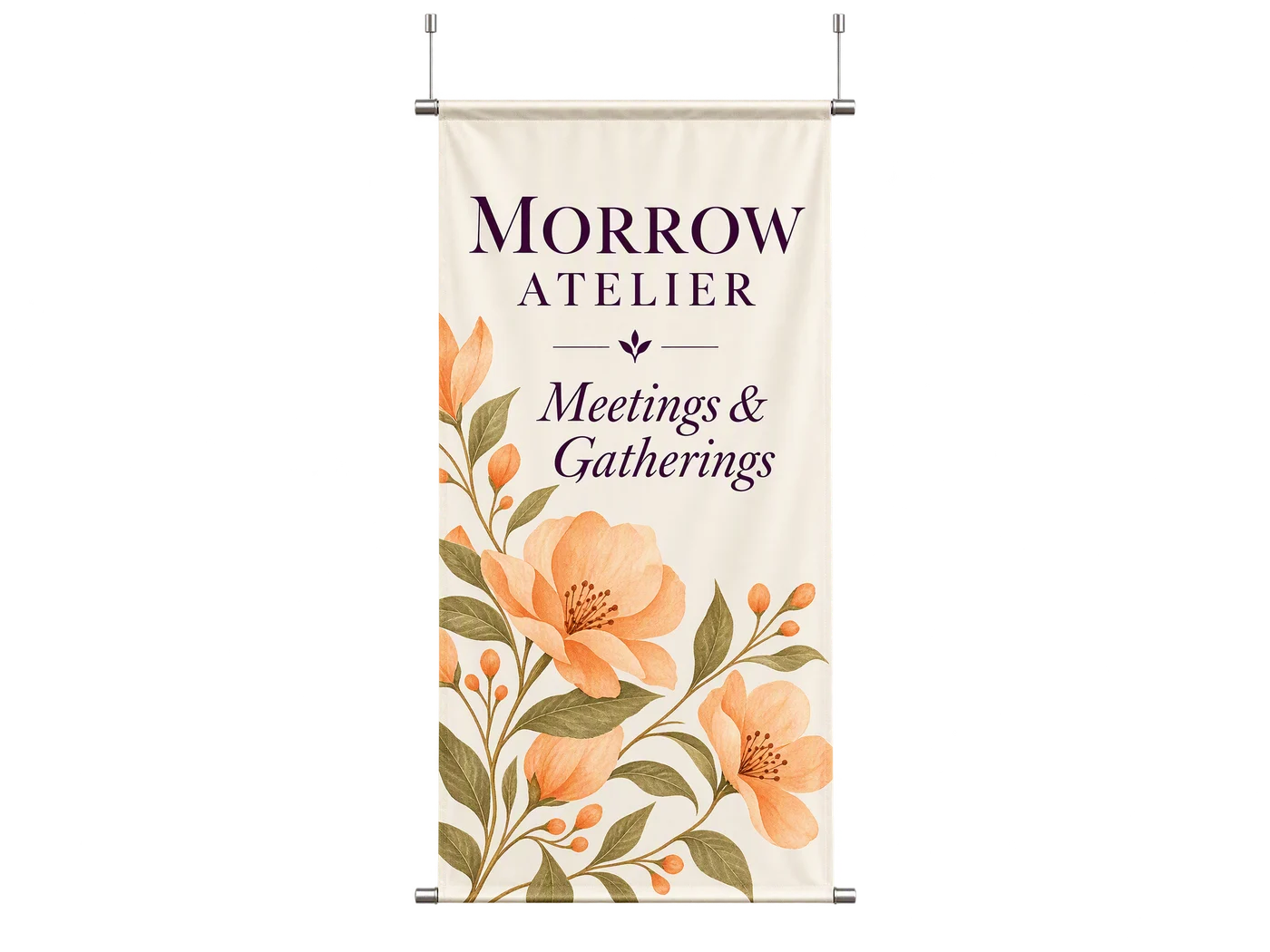 Custom Indoor Hanging Banners custom-design product example