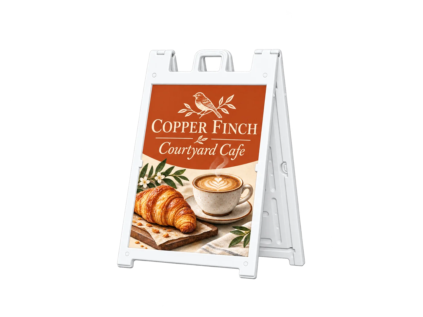 Custom A-Frame & Sidewalk Signs custom-design product example