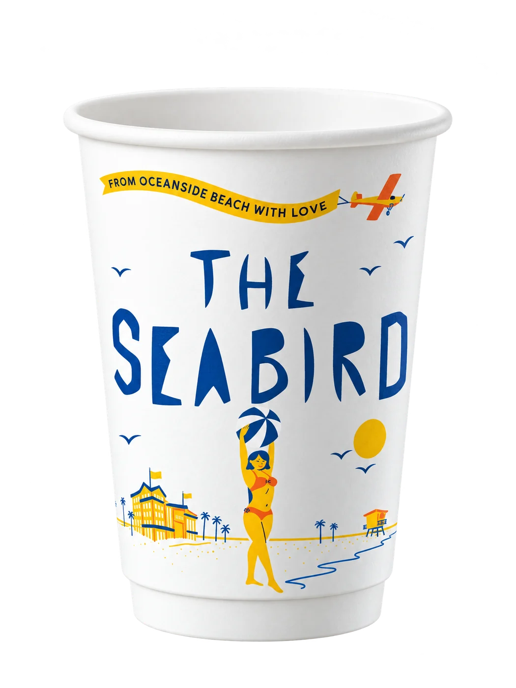 Custom paper coffee cup custom-design studio example
